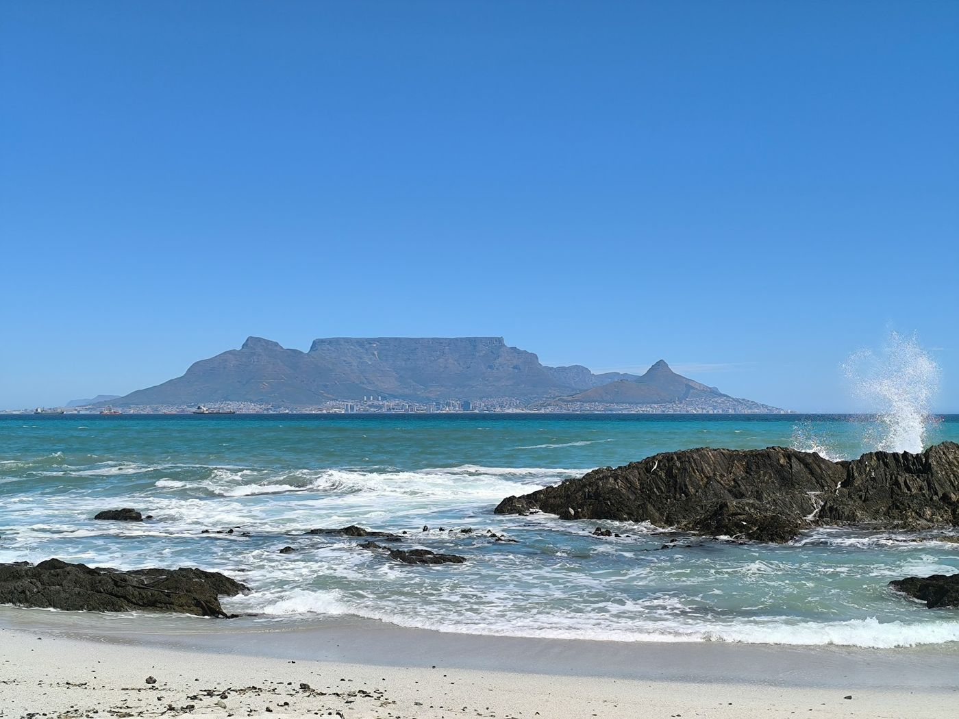 Table Mountain desde Bloubergstrand